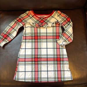 Wondershop Kids Plaid Nightgown - Red, Green, and White
